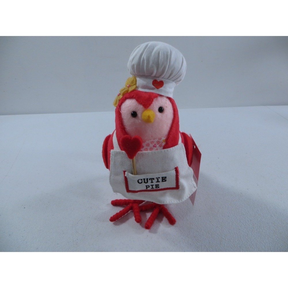 Spritz Feathery Friends 2023 Avi Valentine's Day Love Bird Decoration NWT